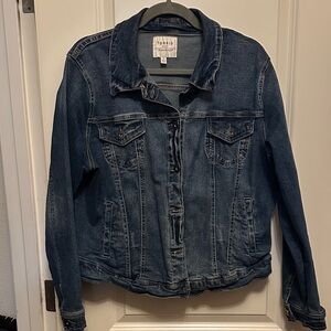 Torrid Dark Blue Jean Jacket